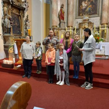 Výroční Mše svatá za oběti i bojující na Ukrajině v kostele v Novém Malíně